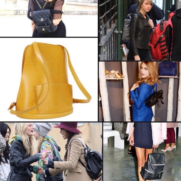 🤗CUTE💛Auth Louis Vuitton Yellow Epi Backpack 🎒 - Picture 15 of 16